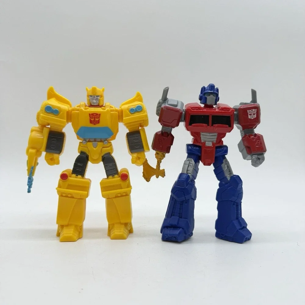 Hasbro Cybertron Battlers Transformers Optimis Prime& Bumble Bee Non Converting